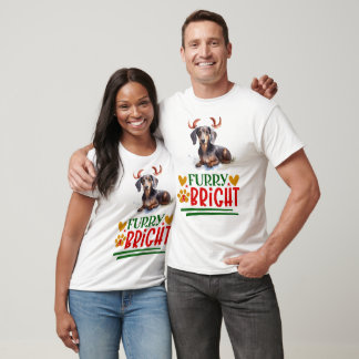 Furry & Bright Dachshund T-Shirt