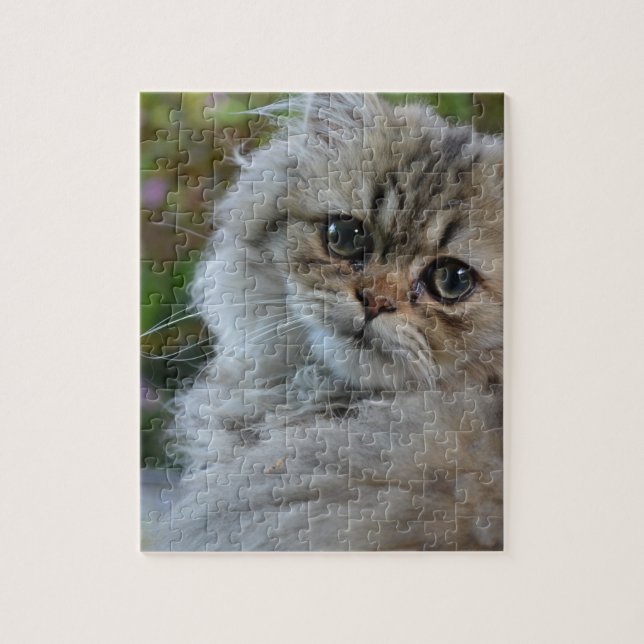 Furry Cat Jigsaw Puzzle (Vertical)