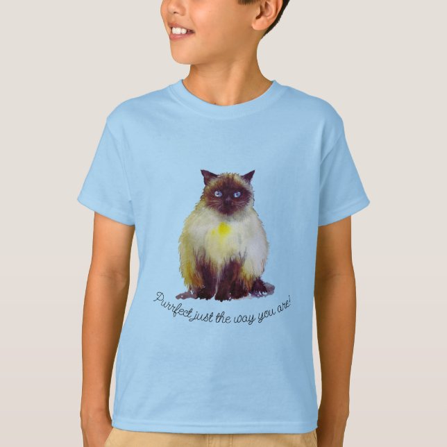 Furry cat T-Shirt (Front)