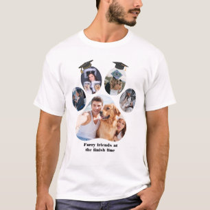 "Furry Champions: Victory at the Finish Line" T-Shirt