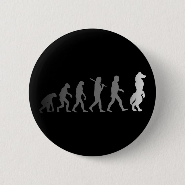 Furry evolution 2 inch round button (Front)