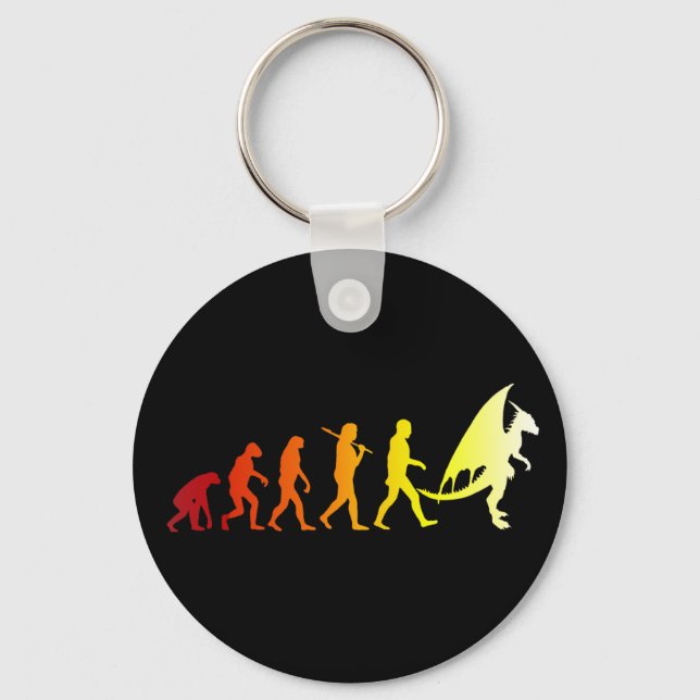 Furry evolution keychain (Front)