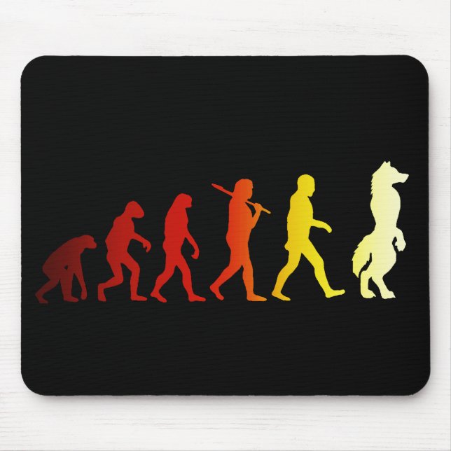 Furry evolution mouse pad (Front)