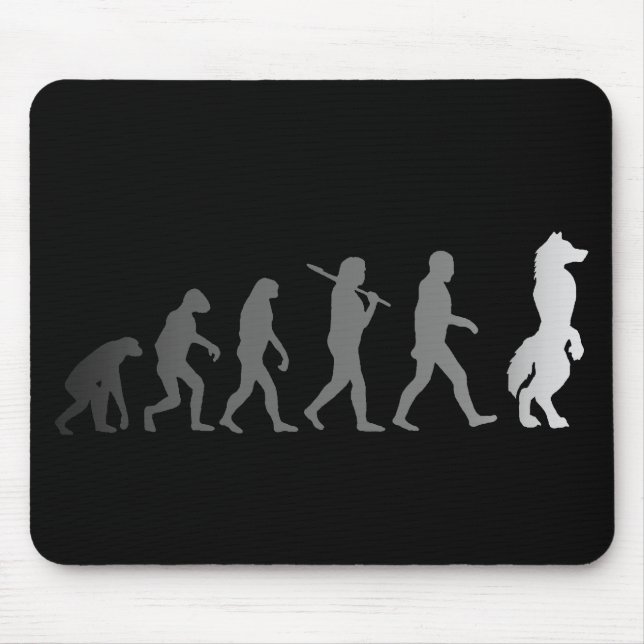 Furry evolution mouse pad (Front)