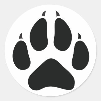 Furry Fandom Classic Round Sticker