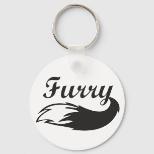 Furry Fandom Keychain