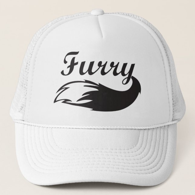 Furry Fandom Trucker Hat (Front)