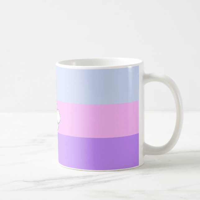 furry feline coffee mug (Right)