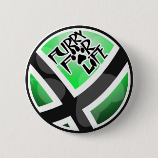 Furry For Life 2 Inch Round Button