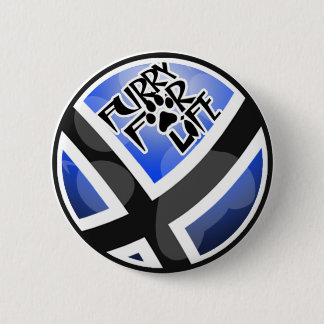 Furry For Life 2 Inch Round Button