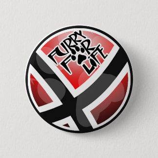 Furry For Life 2 Inch Round Button