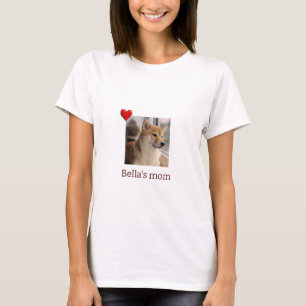 Furry Friend, Loving Mom – Custom Dog T-Shirt