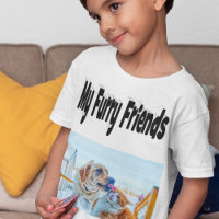 Furry Friends Cat and Dog Photo