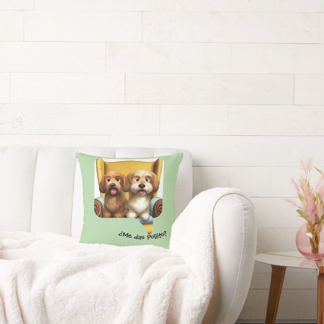 Furry Friends Decorative Pillow (Couch)