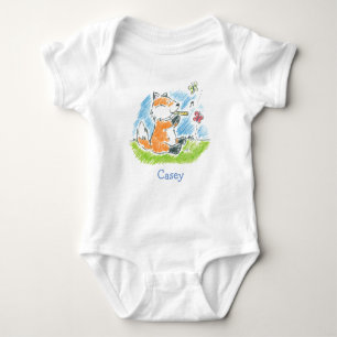 Furry Friends Music Baby Bodysuit