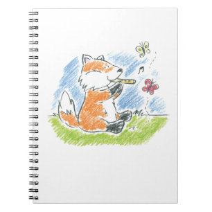 Furry Friends Music Spiral Notebook