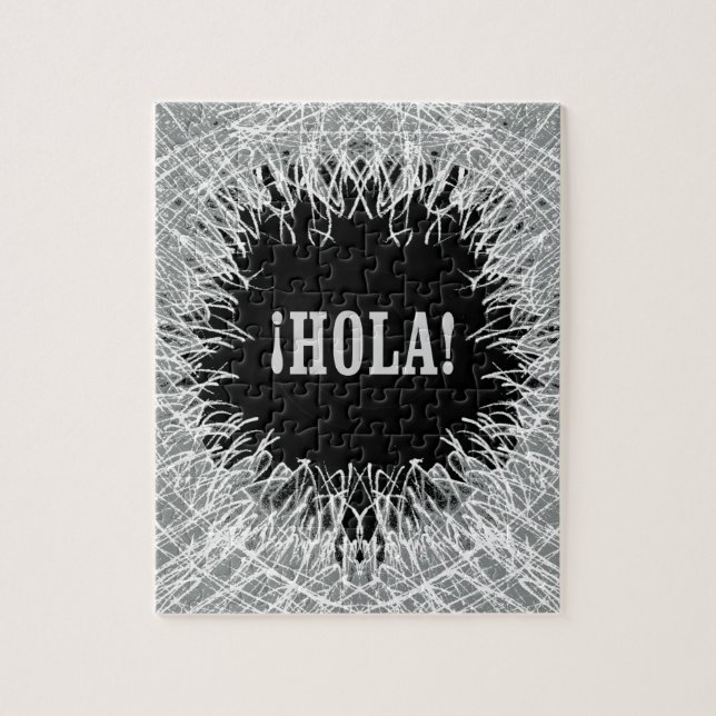 Furry Hola Jigsaw Puzzle (Vertical)