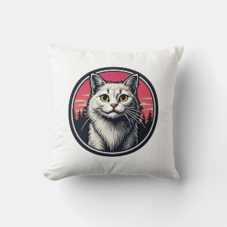Furry Life Approved Throw Pillow