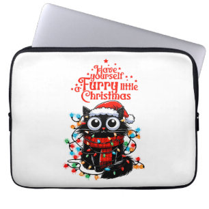 Furry Little Christmas Laptop Sleeve