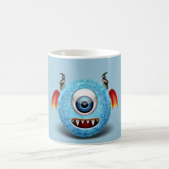 Furry Monster Coffee Mug (Center)