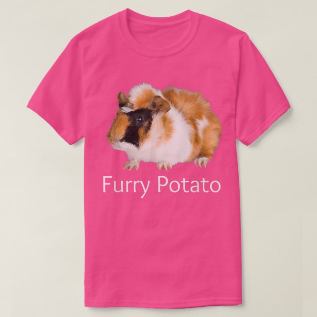 Furry Potato Funny Guinea-pig Wrong Animal Name Jo T-Shirt (Design Front)