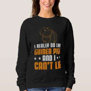 Furry Potato Pet For A Domestic Cavy Guinea Pig Sweatshirt