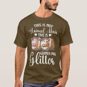 Furry Potato Pet Lover This Is Not Animal Hair Gui T-Shirt
