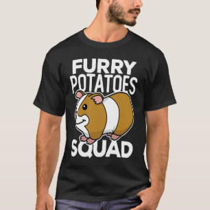 Furry Potatoes Squad Guinea Pig Team T-Shirt