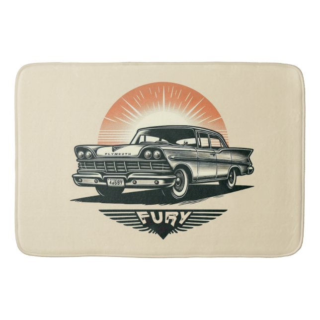 Fury Bath Mat (Front)