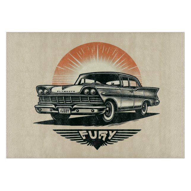 Fury Cutting Board (Front)