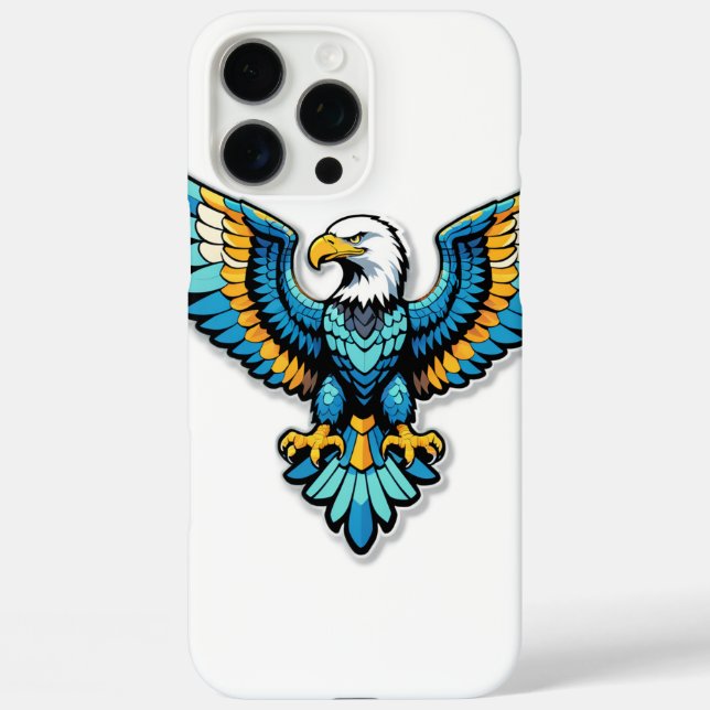 Fury of the Patriot Eagle" Case-Mate iPhone Case (Back)