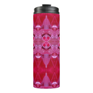 Fuschia Ikat Thermal Tumbler