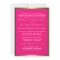 Fuschia Lavish Camo Wedding Invitations