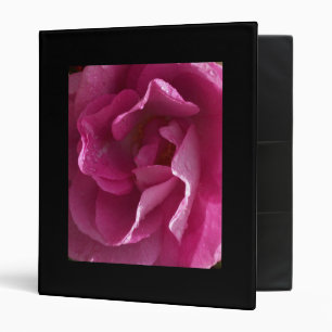 Fuschia Rose Binder