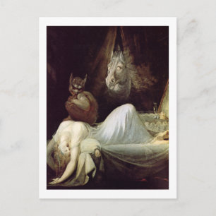 Fuseli, The Nightmare, c1790 Postcard