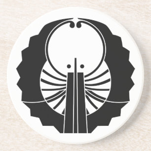 Fusen-style fans coaster