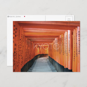 Fushimi Inari, Kyoto, Japon Carte postale
