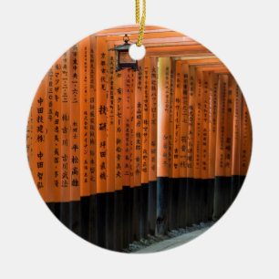 Fushimi Inari Shrine Ceramic Ornament