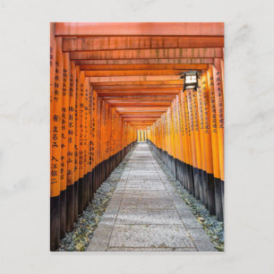 Fushimi Inari Shrine, Kyoto Japan Postcard