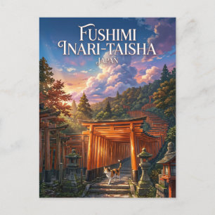 Fushimi Inari Taisha Japan Postcard