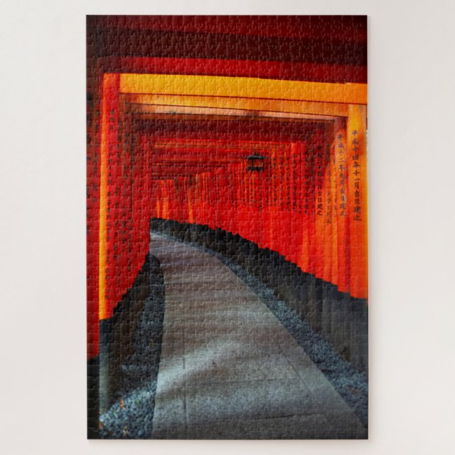 Fushimi Inari Torii Kyoto Jigsaw Puzzle (Vertical)