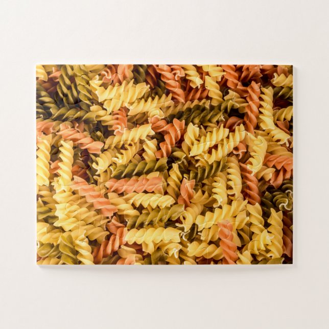 Fusilli Pasta Jigsaw Puzzle (Horizontal)