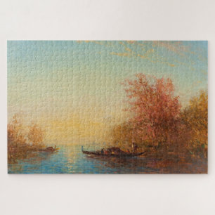 Fusine, Environs De Venise – Félix Ziem Jigsaw Puzzle