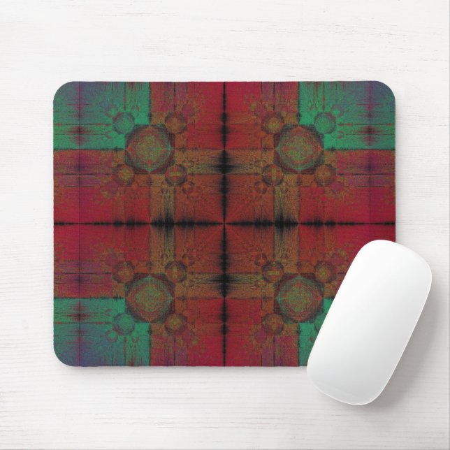 Fusion Grid Mouse Pad (With Mouse)