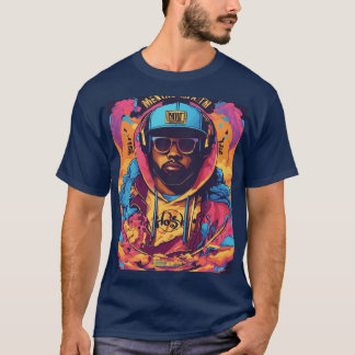 Fusion harmonique : La nature rencontre le T-shirt