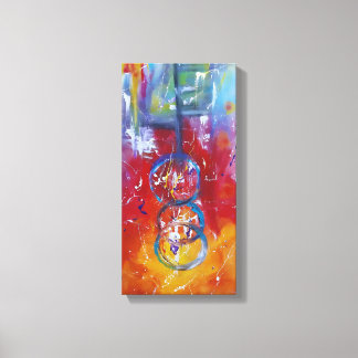 Fusion of Energy Canvas Print