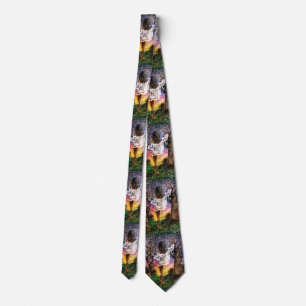 Fusion - Watercolor Painting Art - Elegant Tie