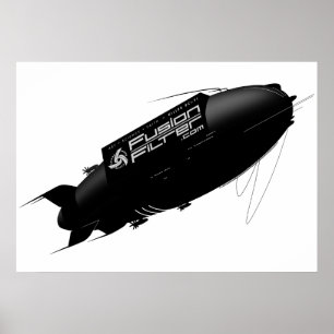 FusionFilter Airship Poster