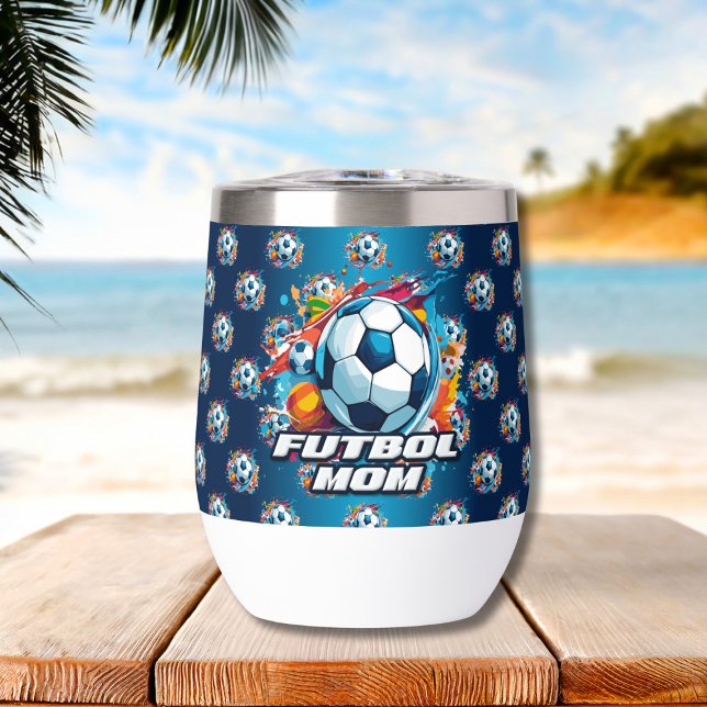 Futbol Mom Soccer Ball Pattern (Creator Uploaded)