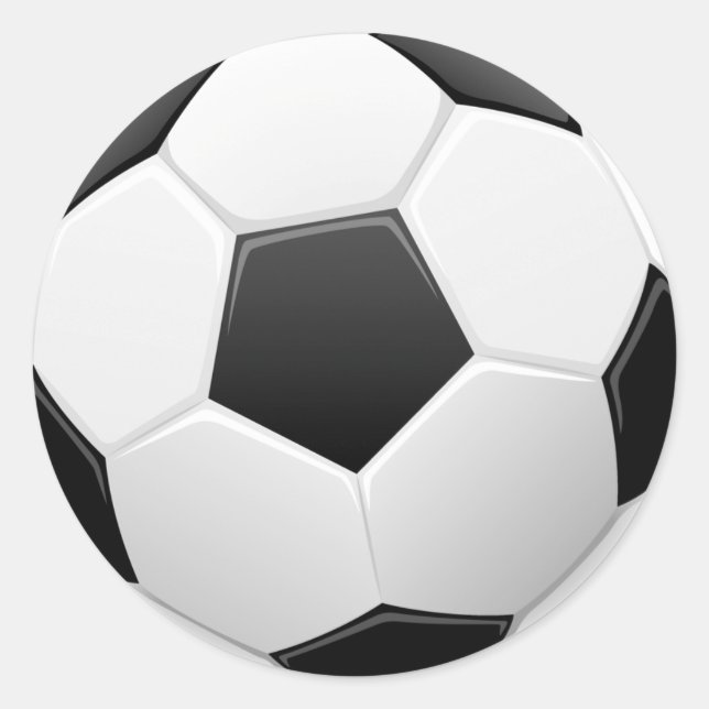 Futbol Soccer Ball Sticker (Front)